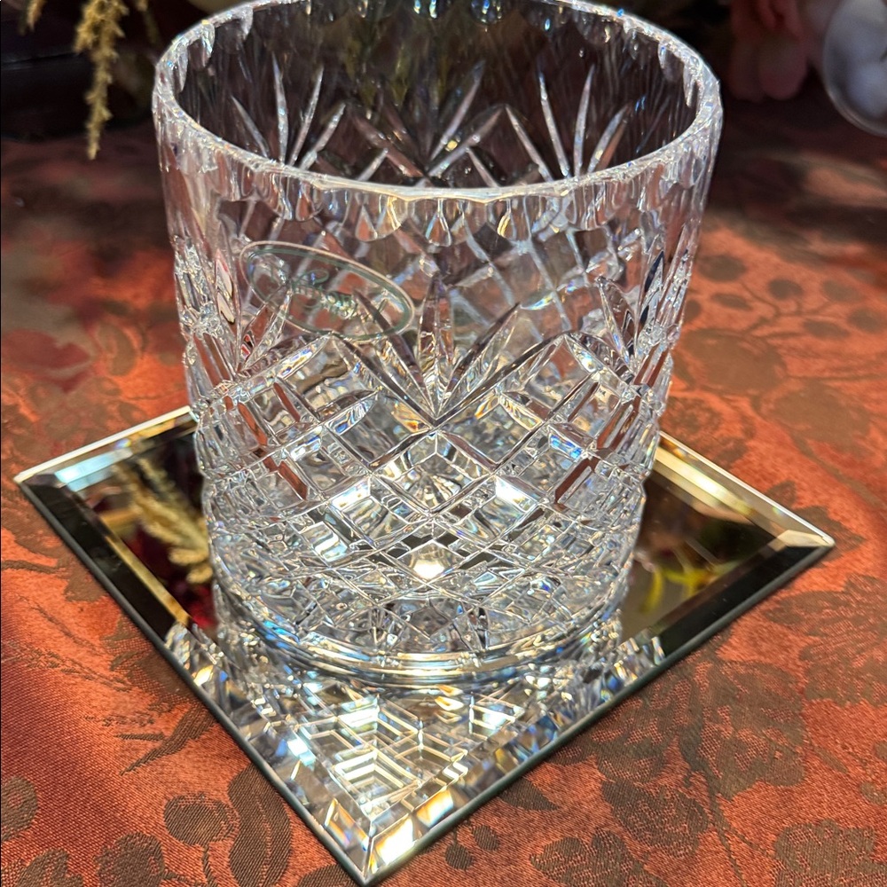 Taunton Vintage Crystal Glass Jar with Lid (Biscuit Barrel) 24% Lead crystal - Picture 8 of 13